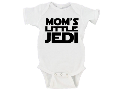 Mom's Little Jedi Star Wars Baby Onesie or Toddler Tee - US Warehouse
